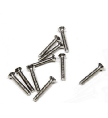 Set 10 tornillos avellanado Torx-06 M2x16 Mitoos M355