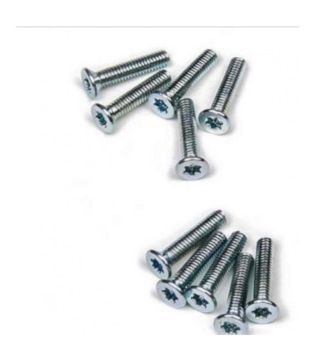 Set 10 tornillos avellanado Torx-06 M2x10 Mitoos M352