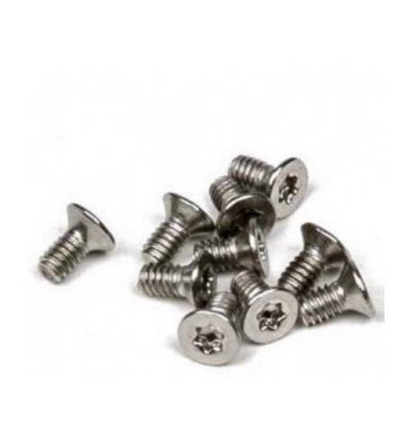 Set 10 tornillos avellanado Torx-06 M2x4 Mitoos M351