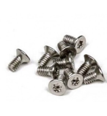 Set 10 tornillos avellanado Torx-06 M2x3 Mitoos M350