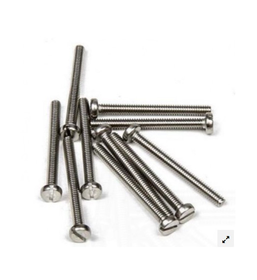 Pack 10 tornillos ranurados M2x20 Mitoos M348