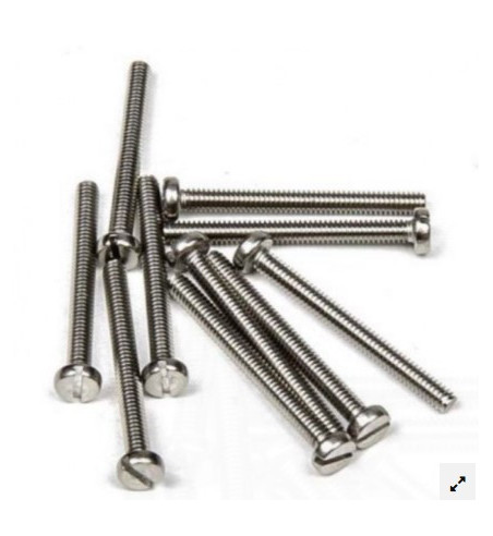 Pack 10 tornillos ranurados M2x20 Mitoos M348