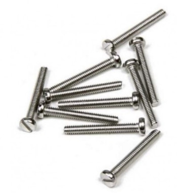 Pack 10 tornillos ranurados M2x15 Mitoos M346