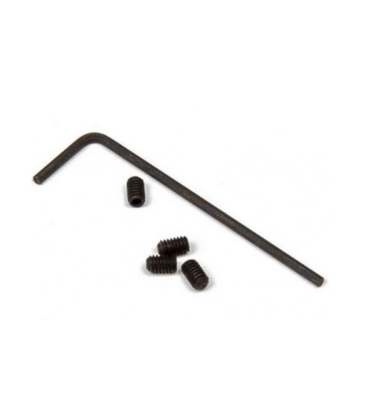 Set 4 espárragos allen 2.5x4 + llave allen 1.3mm Mitoos M335