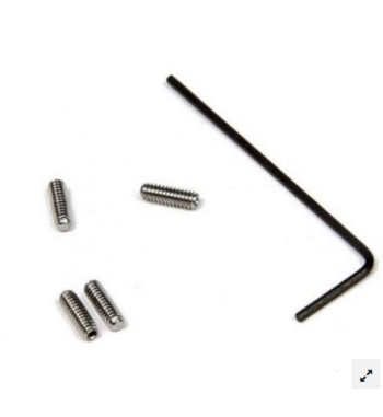 Set espárragos allen M2x6 + llave allen 0,9 mm Mitoos M323