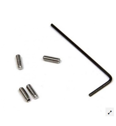 Set espárragos allen M2x6 + llave allen 0,9 mm Mitoos M323
