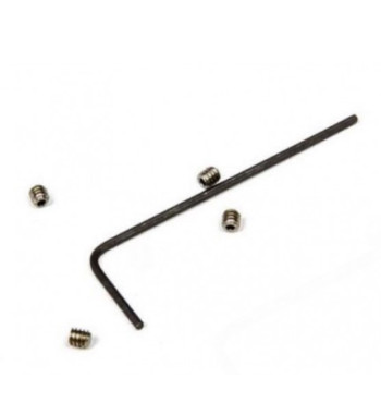 Set espárragos allen M2x2 + llave allen 0,9 mm Mitoos M321