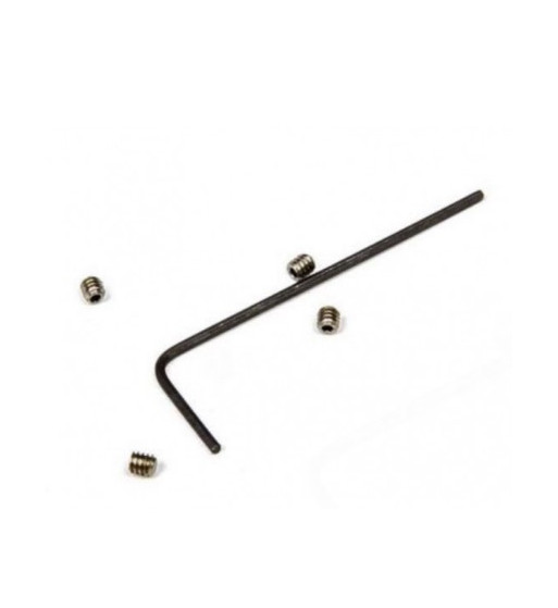 Set espárragos allen M2x2 + llave allen 0,9 mm Mitoos M321