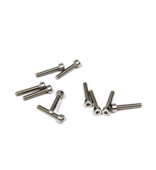 Set 10 tornillos allen M2.5x14 Mitoos M316