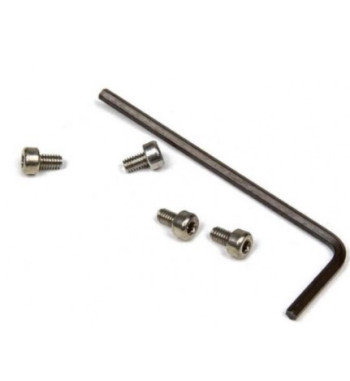 Set 4 tornillos allen M2x4 + llave allen 1.5mm Mitoos M303