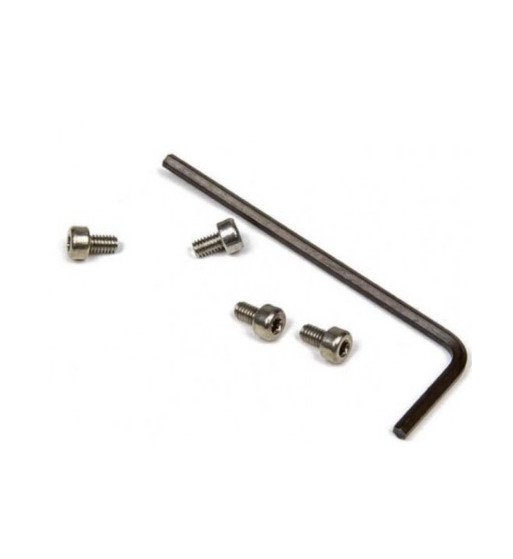 Set 4 tornillos allen M2x4 + llave allen 1.5mm Mitoos M303