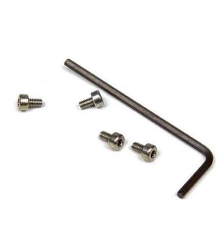 Set 4 tornillos allen M2x4 + llave allen 1.5mm Mitoos M303
