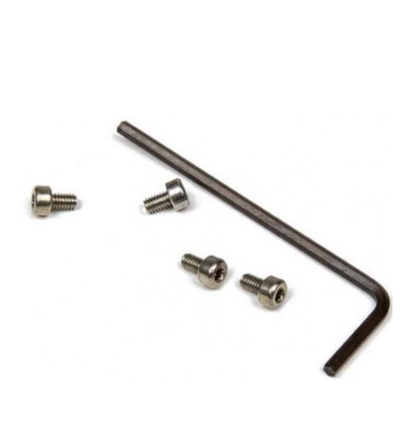 Set 4 tornillos allen M2x3 + llave allen 1.5mm Mitoos M301