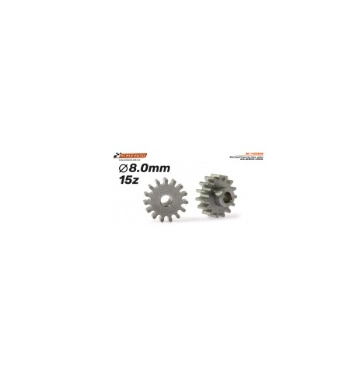 Piñón Acero SC-1135B80 15D Ø8mm - Potencia slot-maxi.com