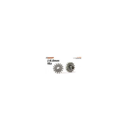 Piñón Acero SC-1135B80 15D Ø8mm - Potencia slot-maxi.com Piñón Acero SC-1135B80 15D Ø8mm - Potencia slot-maxi.com