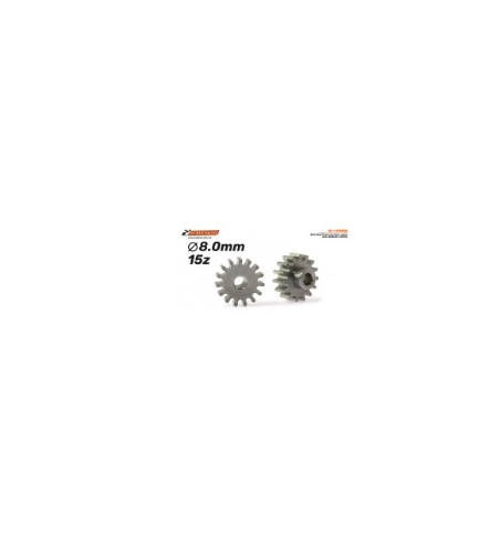 Piñón Acero SC-1135B80 15D Ø8mm - Potencia slot-maxi.com