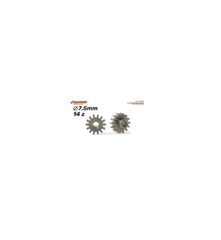Piñón SC-1133B70 acero 13D Ø7.0mm - Rendimiento en slot-maxi.com