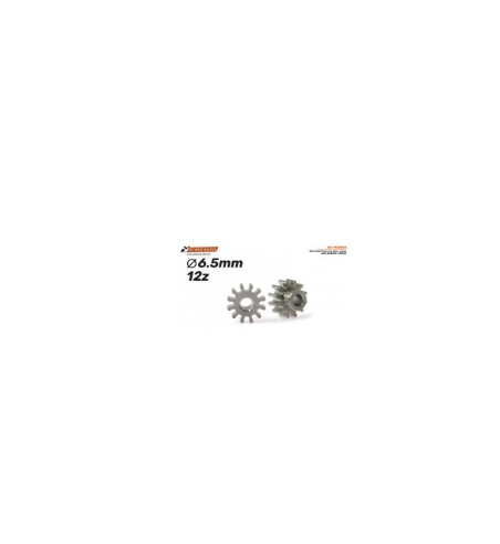Piñón SC-1132B65 acero 12D Ø6.5mm - Versatilidad slot-maxi.com