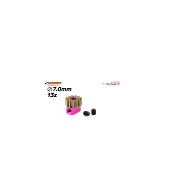 Piñón SC-1073E70 ergal 13D Ø7.0mm - Equilibrio técnico en slot-maxi.com