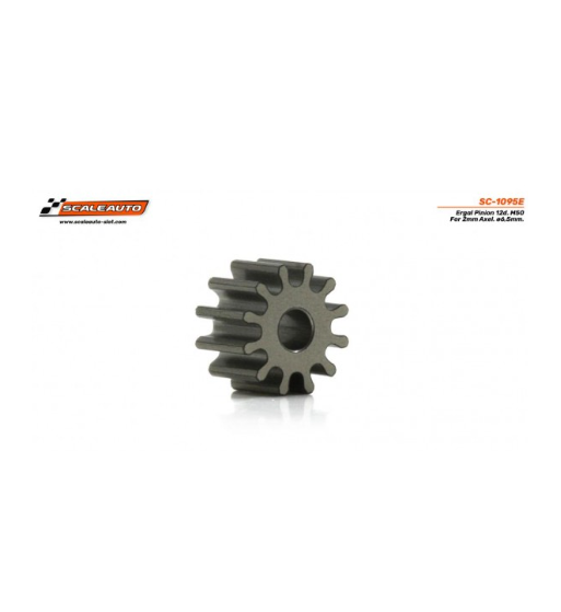 Piñón SC-1095E65 ergal 12D Ø6.5mm - Rendimiento en slot-maxi.com Piñón SC-1095E65 ergal 12D Ø6.5mm - Rendimiento en slot-maxi.com