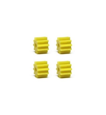 Piñón NSR 7210 10D Ø6.75mm sidewinder - Amarillo slot-maxi.com