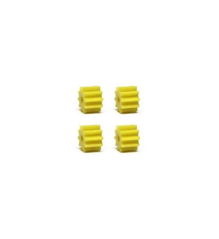 Piñón NSR 7210 10D Ø6.75mm sidewinder - Amarillo slot-maxi.com