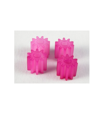 Piñones SIGMA 8503 nylon 10 dientes pack x4 - Ligereza slot-maxi.com