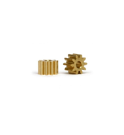 Piñón SLOT.IT SI-PI6010O latón 10 dientes - Compacto y resistente Piñón SLOT.IT SI-PI6010O latón 10 dientes - Compacto y resistente