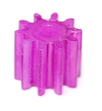 Piñón SP082910 nylon 10 dientes morado - Ligero y flexible