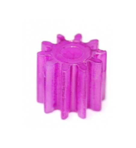 Piñón SP082910 nylon 10 dientes morado - Precisión y ligereza en slot racing