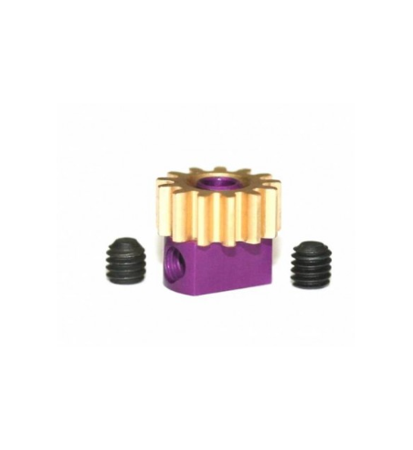 Piñón SP085713 latón extraíble 13 dientes 7,5mm - Alta precisión mecánica