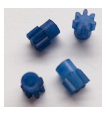 MITOOS M207 piñones 7 dientes (x4) - Nylon técnico para racing de precisión