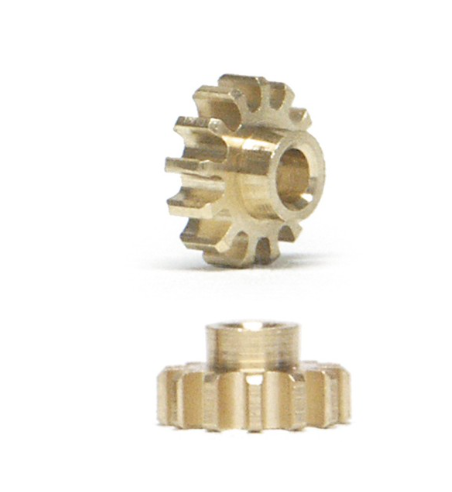 NSR 7115 - Piñones ángulo 15 dientes x2 - Control y tracción slot racing