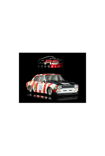 Ford Escort Mk1 n29 White-Red Castrol Revoslot | Slot Maxi | Slot rally clásico