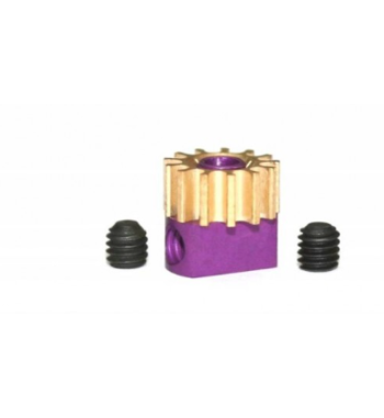 SP085313 - Piñón extraíble latón 13D 6.7mm slot racing