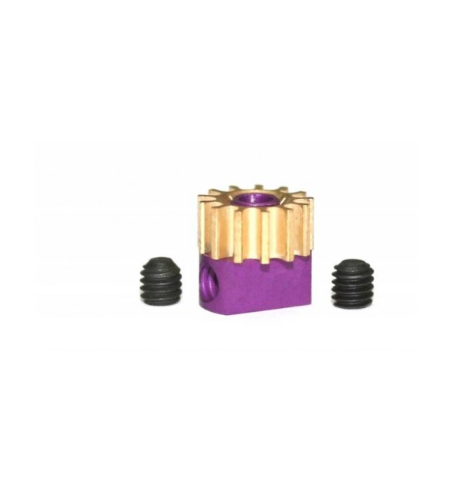 SP085313 - Piñón extraíble latón 13D 6.7mm slot racing