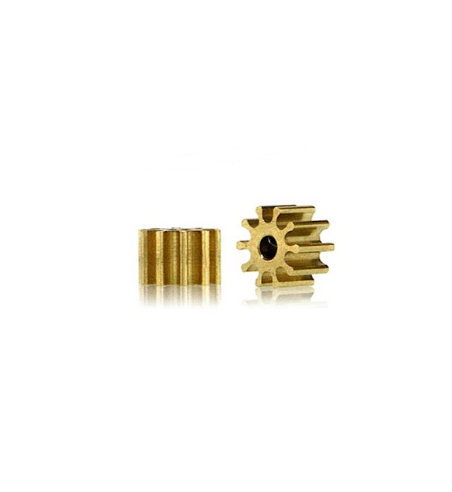 SI-PI5510O15 - Piñón latón 10 dientes eje 1.5mm slot racing