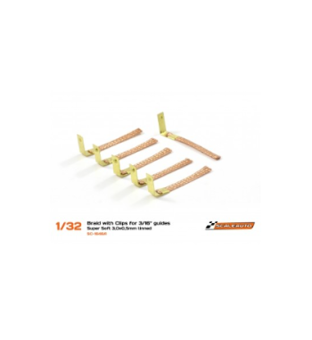 Scaleauto SC-1647A trencillas con clip estrecho super soft|Clip profesional slot|Slot-maxi.com