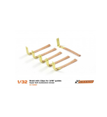 Scaleauto SC-1646A trencillas clip largo super-soft|Slot clip profesional|Slot-maxi.com