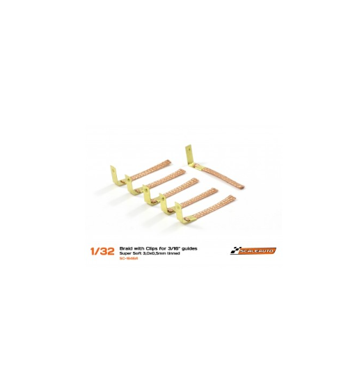 Scaleauto SC-1646A trencillas clip largo super-soft|Slot clip profesional|Slot-maxi.com