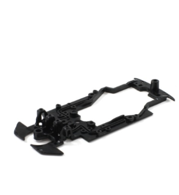 Chasis Peugeot 208 T16 Duro Negro Scaleauto SC-6642A en slot-maxi - Resistencia total slot