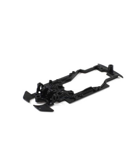 Chasis Peugeot 208 T16 Duro Negro Scaleauto SC-6642A en slot-maxi - Resistencia total slot