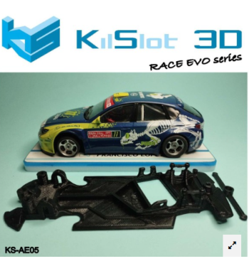 Chasis RACE EVO Subaru N14 Avant KS-AE05 en slot-maxi - Repuesto de competición