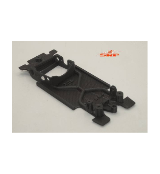 Chasis 3D bicomponente Ferrari 308 GTB PW03 en slot-maxi - Precisión y exclusividad
