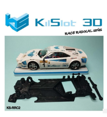 Chasis RACE RADIKAL Ferrari 308 GTB KS-RRC2 en slot-maxi - Exclusividad y competición