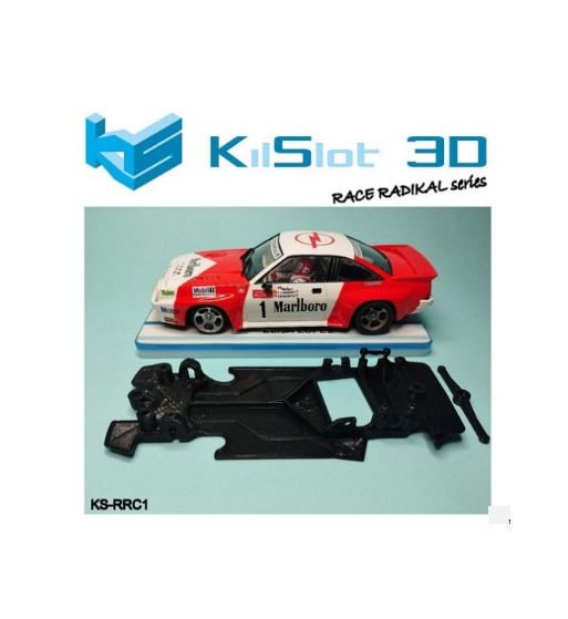 Chasis RACE RADIKAL Opel Manta Avant KS-RRC1 en slot-maxi - Repuesto top para slot