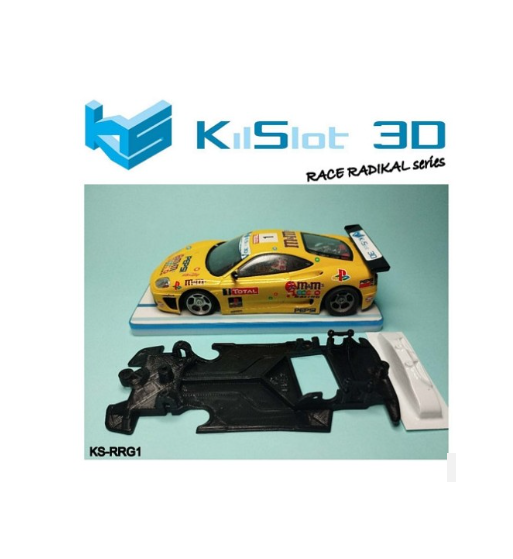 Chasis RACE RADIKAL Ferrari 360 Modena KS-RRG1 en slot-maxi - Repuesto 3D top