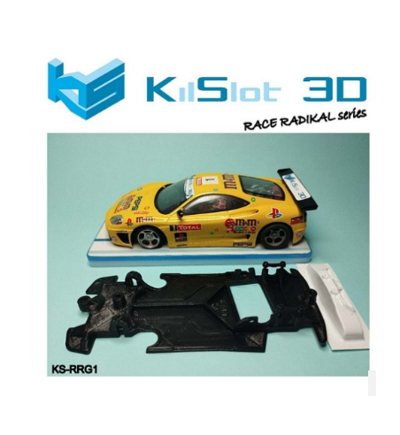 Chasis RACE RADIKAL Ferrari 360 Modena KS-RRG1 en slot-maxi - Repuesto 3D top