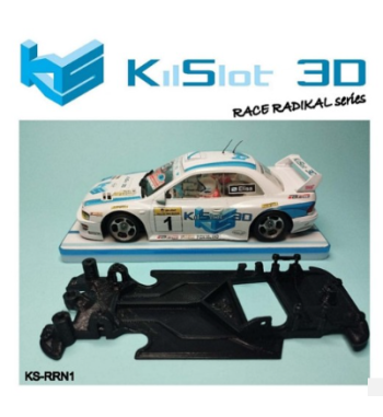 Chasis RACE RADIKAL Subaru Scaleauto KS-RRN1 en slot-maxi - Precisión y compatibilidad