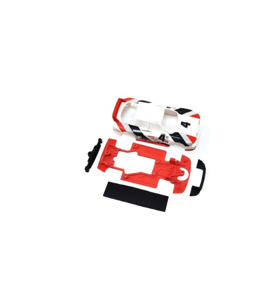 Chasis Audi 90 GTO Hybrid-R M-30713 en slot-maxi - Repuesto híbrido Scalextric